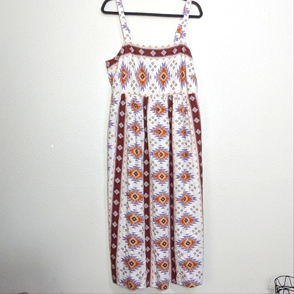 Bohemian Patterned Maxi Dress